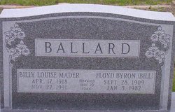 Floyd Byron “Bill” Ballard 