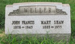 Mary Meila <I>Shaw</I> Weller 