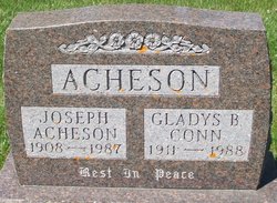 Gladys B <I>Conn</I> Acheson 