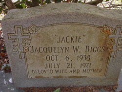 Jacquelyn Ann “Jackie” <I>Warren</I> Biggs 