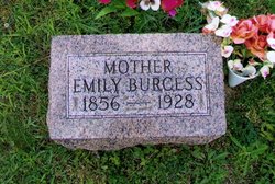 Emily Maria <I>DeMott</I> Burgess 