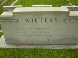 Ernest Frederick August Wieters 