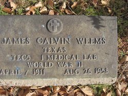 James Calvin “Tiny, Bill” Weems 