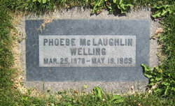 Phoebe <I>McLaughlin</I> Welling 