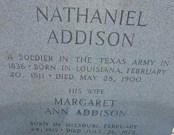 Nathaniel Addison 