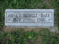 Anna E <I>Hengst</I> Baer 