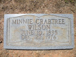Minnie Irene <I>Crabtree</I> Wilson 