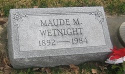 Maude Mae <I>Lewis</I> Wetnight 