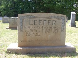 William A Leeper Jr.