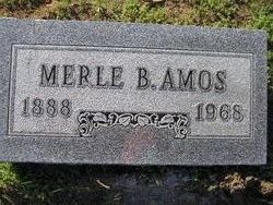 Merle Blossom <I>Frisbie</I> Amos 