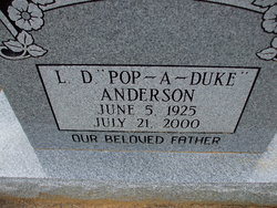 L D “Pop-A-Duke” Anderson 
