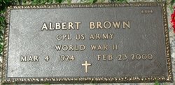 CPL Albert M. Brown 