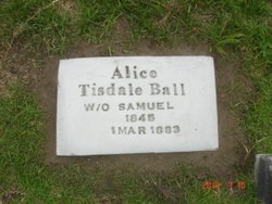 Alice T <I>Tisdale</I> Ball 