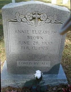 Annie Elizabeth Brown 