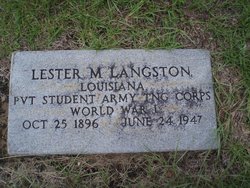 Lester Marvin Langston 