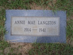 Annie Mae Langston 