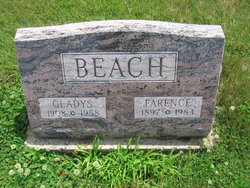 Sylvia Gladys “Gladys” <I>Lauer</I> Beach 