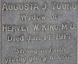 Augusta J <I>Young</I> King 