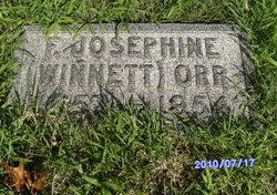 Frances Josephine <I>Winnett</I> Orr 