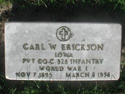 Carl William Erickson 