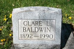 Clare L <I>Thomas</I> Baldwin 