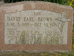 David Earl Brown 