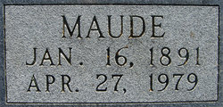 Maude A <I>Davis</I> Burleson 