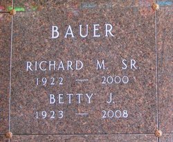 Richard M Bauer Sr.