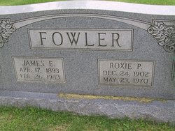 Roxie <I>Paulk</I> Fowler 