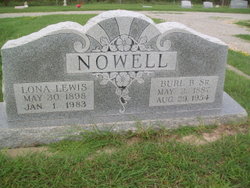 Lona Ivy <I>Lewis</I> Nowell 