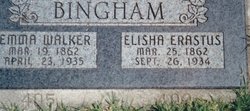 Eliza Emma <I>Walker</I> Bingham 
