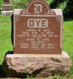 Mary E. <I>Dye</I> Dye 