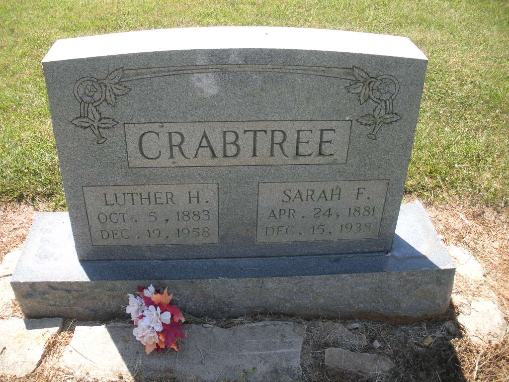 Sarah Frances Crabtree Crabtree (1881-1938)