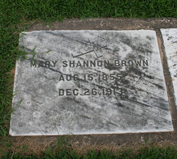 Mary <I>Shannon</I> Brown 