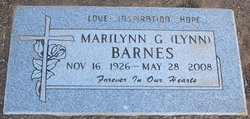 Mrs Marilynn Glee “Lynn” <I>Cairns</I> Barnes 