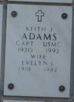 Capt Keith J Adams 