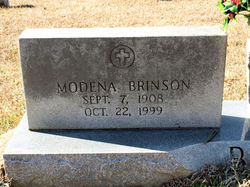 Effie Modena <I>Brinson</I> Barron 