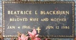 Beatrice L. Blackburn 