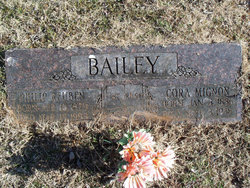 Cora Mignon <I>Mckinney</I> Bailey 