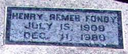 Henry Remer Fondy 