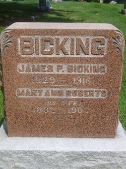Mary Ann <I>Roberts</I> Bicking 