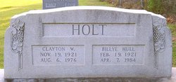 Billye <I>Hull</I> Holt 