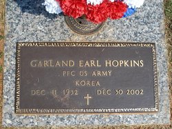 PFC Garland Earl “Buddy” Hopkins 