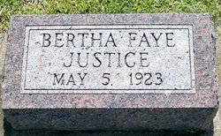 Bertha Faye Justice 