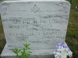 Gertrude M. <I>Arnold</I> Taylor 
