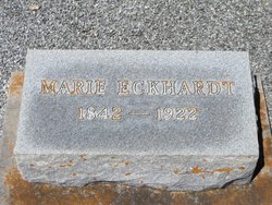 Marie E.C. “Mary” <I>Gohmert</I> Eckhardt 