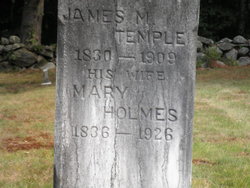 Mary <I>Holmes</I> Temple 