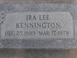 Ira Lee Kennington 
