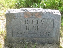 Edith V <I>Holmes</I> Best 