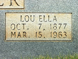 Lou Ella <I>Johnson</I> Brewer 